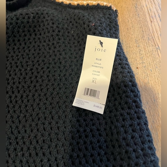 Black Crochet Dress by JOIE – “ELLIE” Style – Size XL – NWT🖤🤎 - Picture 4 of 8